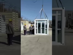 Cấu trúc thép 20FT Nhà đã được chế tạo sẵn Dễ dàng và nhanh chóng lắp đặt