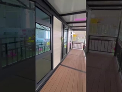 Thiết kế nội thất tùy chỉnh 40ft Nhà chứa mở rộng với hai phòng 20-30 năm độ bền