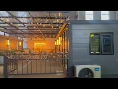 Multifunctional Tiny Fold Out Homes Container chống động đất 20 feet