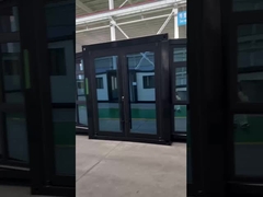 Phòng chống động đất lớp 8 20FT Nhà đã được chế tạo sẵn với cửa sổ nhôm cầu bị gãy