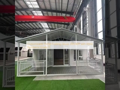Nhà gấp sẵn có thể tùy chỉnh 20ft / 40ft với chống gió lớp 11
