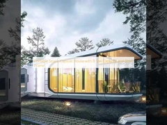 Ngôi nhà phi thuyền không gian di động với dung lượng 8 tấn và khung thép