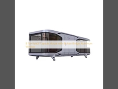 Nhà không gian 8 tấn với cửa sổ nhôm cầu gãy