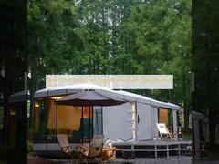 Nhà không gian bằng thép mạ kẽm với tấm pin mặt trời 8 tấn