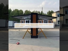 Nhà gấp 700mm Prefab với độ dày sàn 50mm chống nước