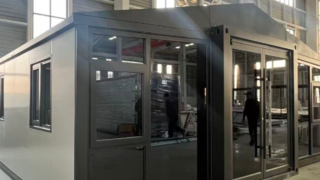 Giải pháp nhà nhỏ 20ft container có thể gập lại