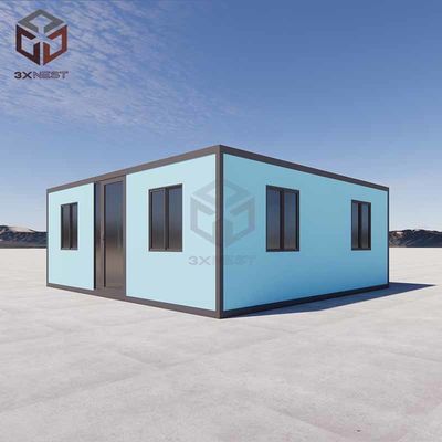 Mua PU sandwich panel Flat pack nhà gấp thùng 38sqM sản xuất trực tuyến