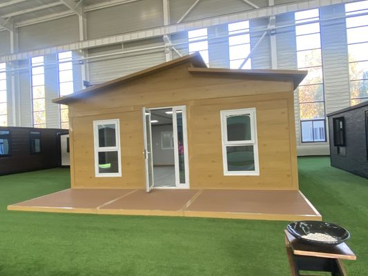 Mua Các thành phần được lắp ráp sẵn Thùng chứa 20ft có cấu trúc thép và vật liệu mái nhà EPS / PU / Rock Wool Sandwich Panel sản xuất trực tuyến