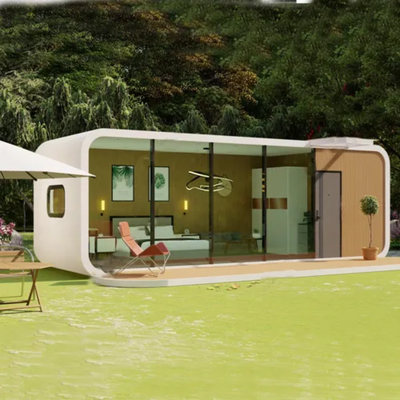 Mua Apple Capsule House bằng nhôm hợp kim với WiFi và diện tích sàn 20m2 sản xuất trực tuyến