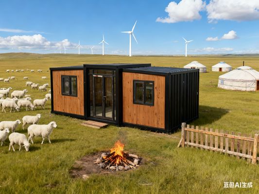 Mua Customized Design Foldable 20ft Container with Thermal-break Aluminum Double Door and 50mm EPS Roof sản xuất trực tuyến