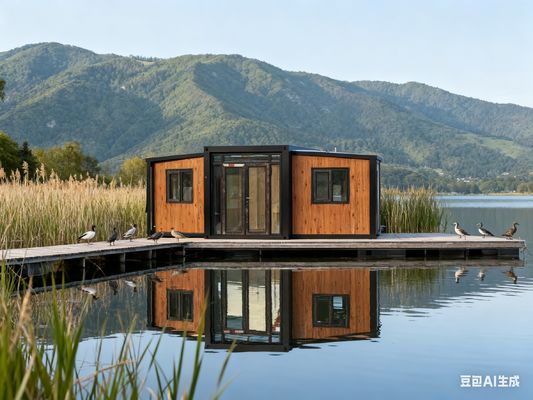 Mua Foldable 20ft Container Featuring Bathroom Wet-Dry Separation and Thermal-break Aluminum Window for Space Utilization sản xuất trực tuyến