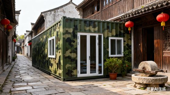 Mua Sàn sợi xi măng chống cháy 18mm có thể gập lại cho container 20ft, diện tích 37 mét vuông, khung mạ kẽm sản xuất trực tuyến