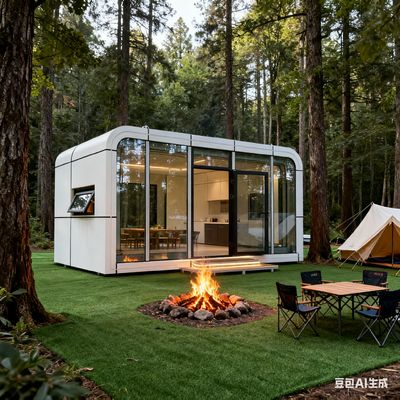 Mua Nhà Capsule Apple có WiFi cho 2 người, Di động và Dễ lắp ráp sản xuất trực tuyến