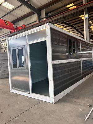 Mua Permanent Flat Pack Folding House Eco-Friendly and Structured Surface with Electrostatic Spraying White sản xuất trực tuyến