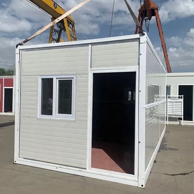 Mua Nhà container lắp ghép sẵn, đóng gói phẳng, thời gian sản xuất 25 ngày, tải trọng mái 0.50KN/m² và cấp độ chống động đất 8 sản xuất trực tuyến