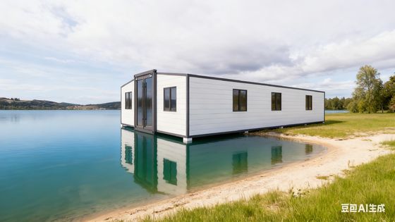 Mua 40ft Expandable Container Home with 72㎡ Floor Area 4.6 Tons Net Weight and 3-6 People Accommodation sản xuất trực tuyến