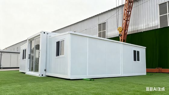 Mua Foldable 20ft Container with L5900*W2200*H2480mm Folding Size, 0.60KN/M² Wind Resistance and 2.0mm Top Beam Bending Parts sản xuất trực tuyến