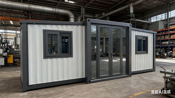 Mua Customizable Luxury Foldable 20ft Container with 2.0mm Top Beam and 0.60KN/M² Wind Resistance sản xuất trực tuyến