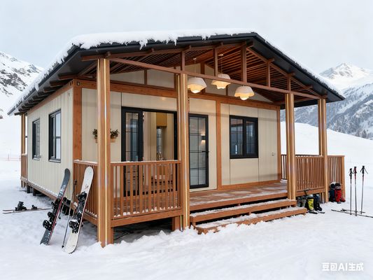 Mua Expandable Container House with Gable Roof 5.5 Tons Net Weight and L5700*W6660*H2650mm Size Prefabricated Tiny Home sản xuất trực tuyến