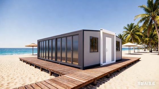 Mua 18.5 Square Meters Floor Area More Than 30 Years Lifespan Foldable Modular Homes with 75mm EPS Sandwich Panels sản xuất trực tuyến