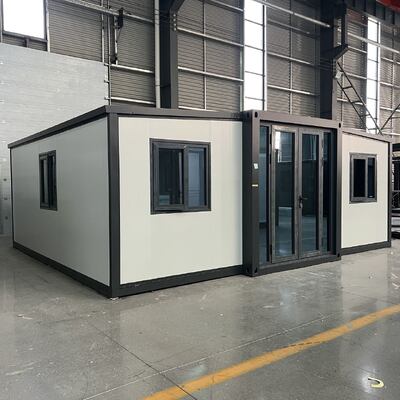 Mua Thùng chứa 20ft có thể gập lại với 75mm EPS Sandwich Panel Quá bộ khung bên nhựa và diện tích sàn 37 mét vuông sản xuất trực tuyến