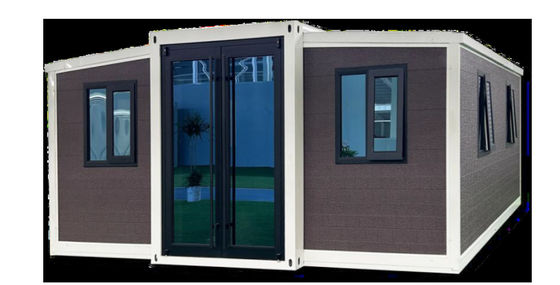 mái nhà kim loại lồi 40ft chứa mở rộng nhà với hệ thống điện và 32A bảo vệ rò rỉ