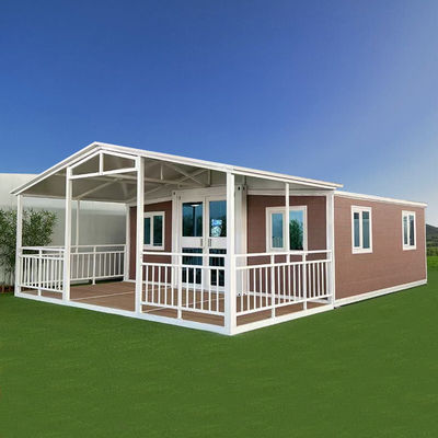 Không gian sống mô-đun 40ft thân thiện với môi trường với độ dày sàn 18mm và khung chính làm bằng gỗ dán tre