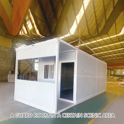 Eco Friendly Prefab Nhà nhỏ gấp Caravan Container chống thời tiết