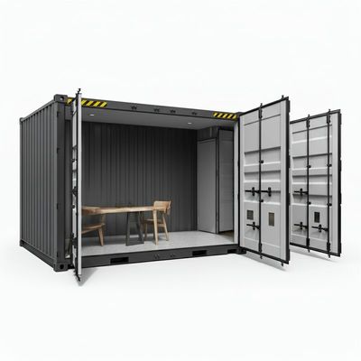 40ft chuyển đổi container vận chuyển Flatpack nhà tạm thời nhà