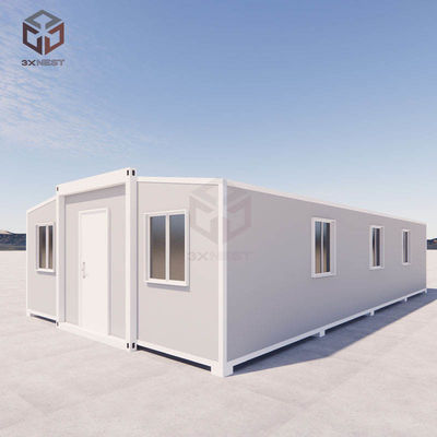 40 feet Prefabricated mở rộng Granny căn hộ nhà mở rộng mô-đun