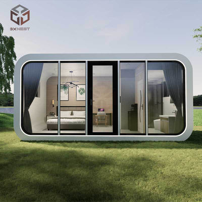 Thép không gỉ Apple Capsule House Home chỗ ở cho cuộc phiêu lưu ngoài trời