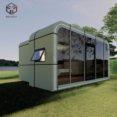 Apple Cabin gấp Căn hộ Pod Prefabricated Living Space