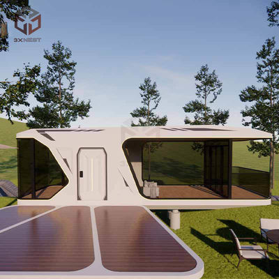 12KW Modern Space Capsule House Prefab Outdoor Office Pod tùy chỉnh