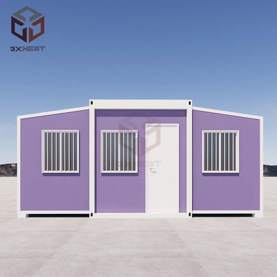 Nhà container có khả năng mở rộng chống cháy với độ chống động đất cấp 8