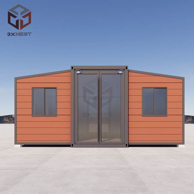 Cabin container mở rộng đa năng với sân thượng tùy chỉnh