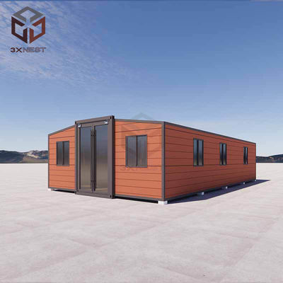 Nhà chứa đa chức năng 40ft có thể mở rộng Nhà trú ẩn cho xây dựng sau thảm họa