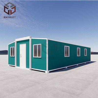 Chống cháy 40ft Container mở rộng Nhà Nhà ở Với Ensuite