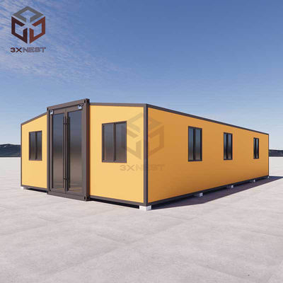 Lớp nhỏ 40ft Container mở rộng Nhà nhà tiền chế