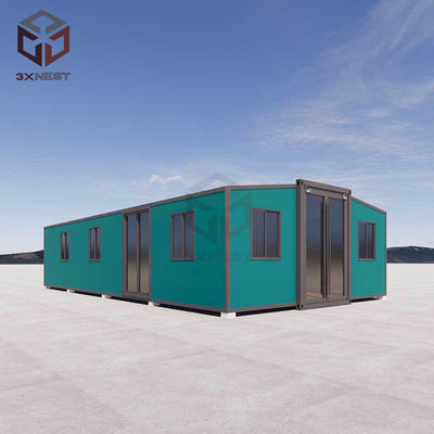 Quick Assembly Prefab Container mở rộng nhỏ Nhà mái kim loại lợp