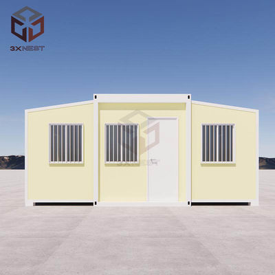 Chất liệu bảo vệ nhiệt chống âm có thể gập 20ft container có thể gập nhà trước