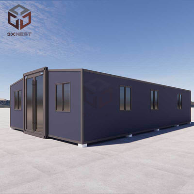 OEM 40ft Container mở rộng Nhà Nhà Động Dẫn Và Gập