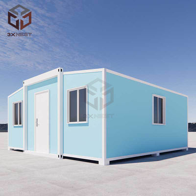 Nhà container mở rộng có thể gập lại với kích thước gấp 2200mm và độ dày sàn 18mm