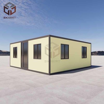 40ft mở rộng Prefab gấp ra container nhà trú ẩn lắp ráp nhanh chóng