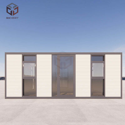 40 feet Flat Pack nhà gấp mở rộng Prefab Tiny Home 72 mét vuông
