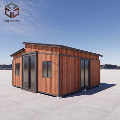 Temporary Flat Pack Folding House Expanding Shipping Container Home Nhà gấp