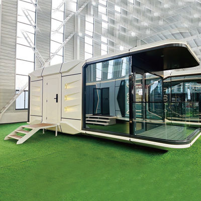 Không gian mô-đun tùy chỉnh Văn phòng Prefab Pod Homes Polyurethane cô lập
