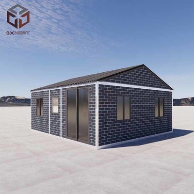 Phòng chống động đất Cửa gấp bằng gói phẳng Nhà chứa vận chuyển có thể mở rộng