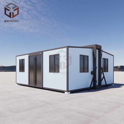 Container vận chuyển gấp nhỏ Prefabricated Nhà Nhà Cấu trúc thép