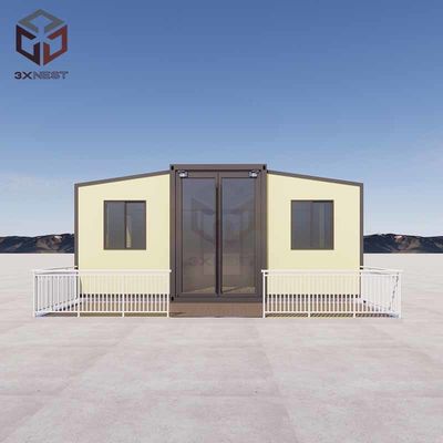 Ngôi nhà được chế tạo sẵn với lớp 11 chống gió và lớp 8 cửa sổ / cửa