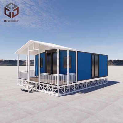 Cấu trúc thép 20FT Nhà đã được chế tạo sẵn Dễ dàng và nhanh chóng lắp đặt